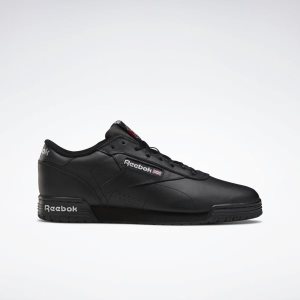 Reebok Ex-O-Fit Clean Logo INT Turnschuhe Herren - Schwarz/Silber - DE 021-IOZ